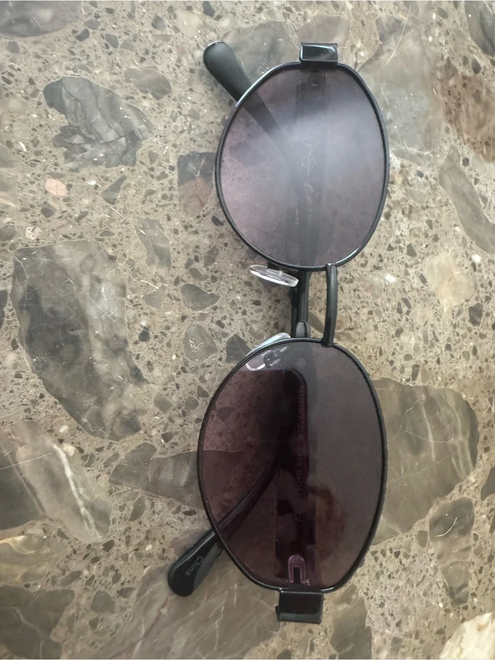 Jessica Simpson Tortoiseshell Dark Brown & Cream Sunglasses